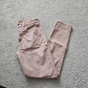 AMERICAN EAGLE Pink Corduroy Pants Cotton Blend 00 Regular AE